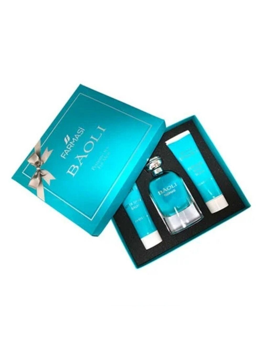 FARMASI BAOLI Eau De Parfum for Men Cologne,After Shave Balm, Body Wash Gift Set